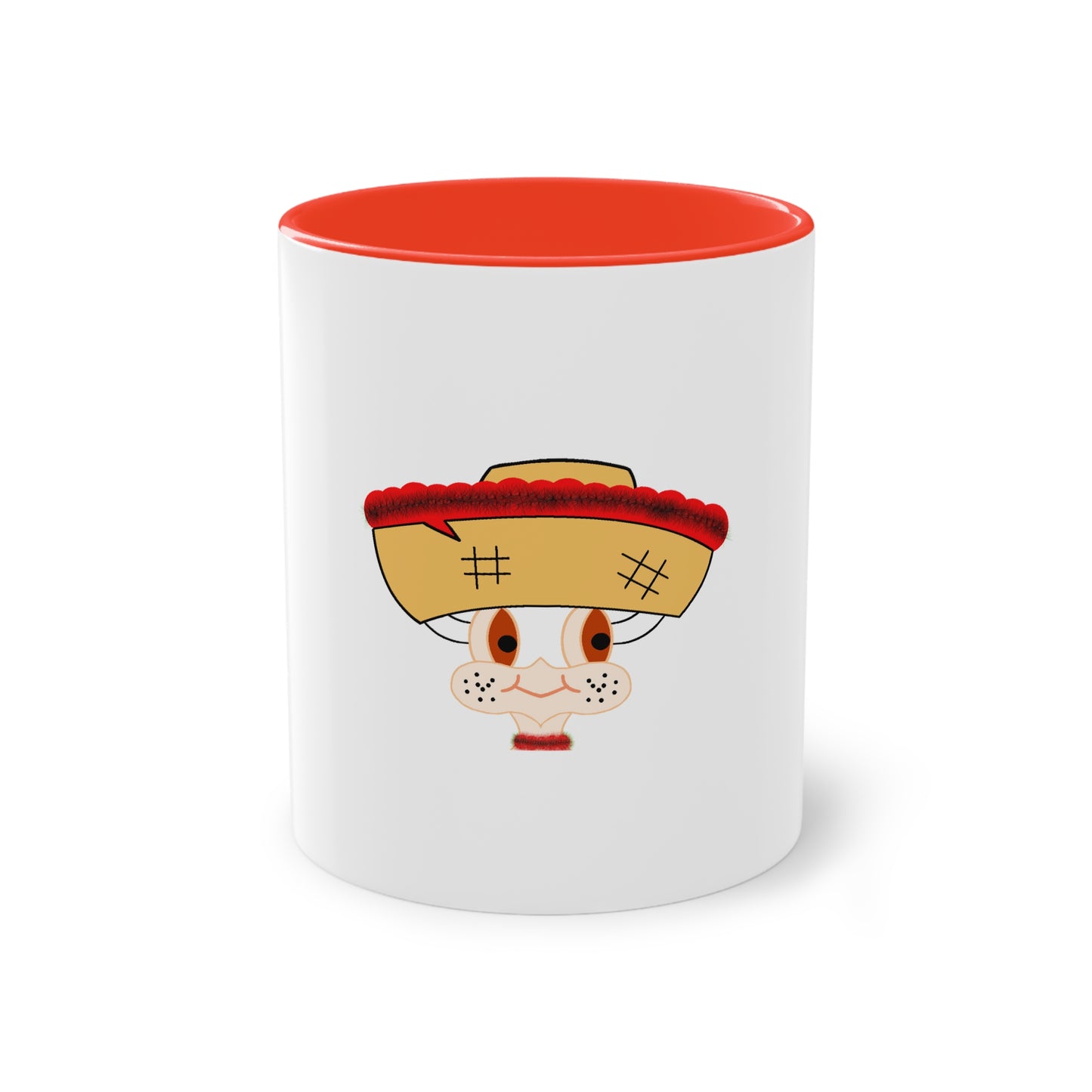 Caneca de Café Bicolor - Ref: 06 - Design Original Funun