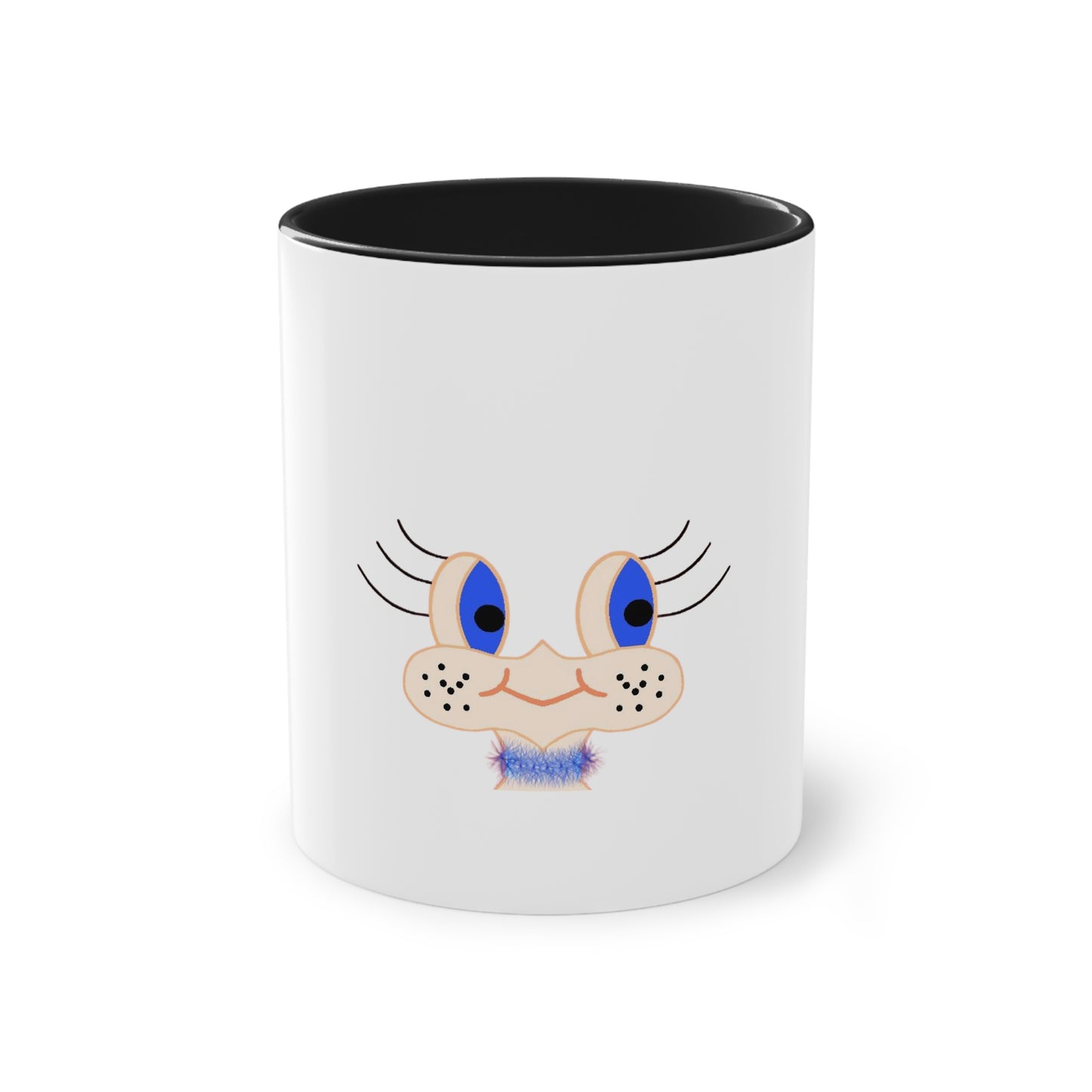 Caneca de Café Bicolor - Ref: 01 - Design Original Funun