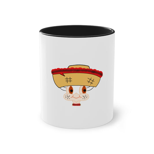 Caneca de Café Bicolor - Ref: 06 - Design Original Funun