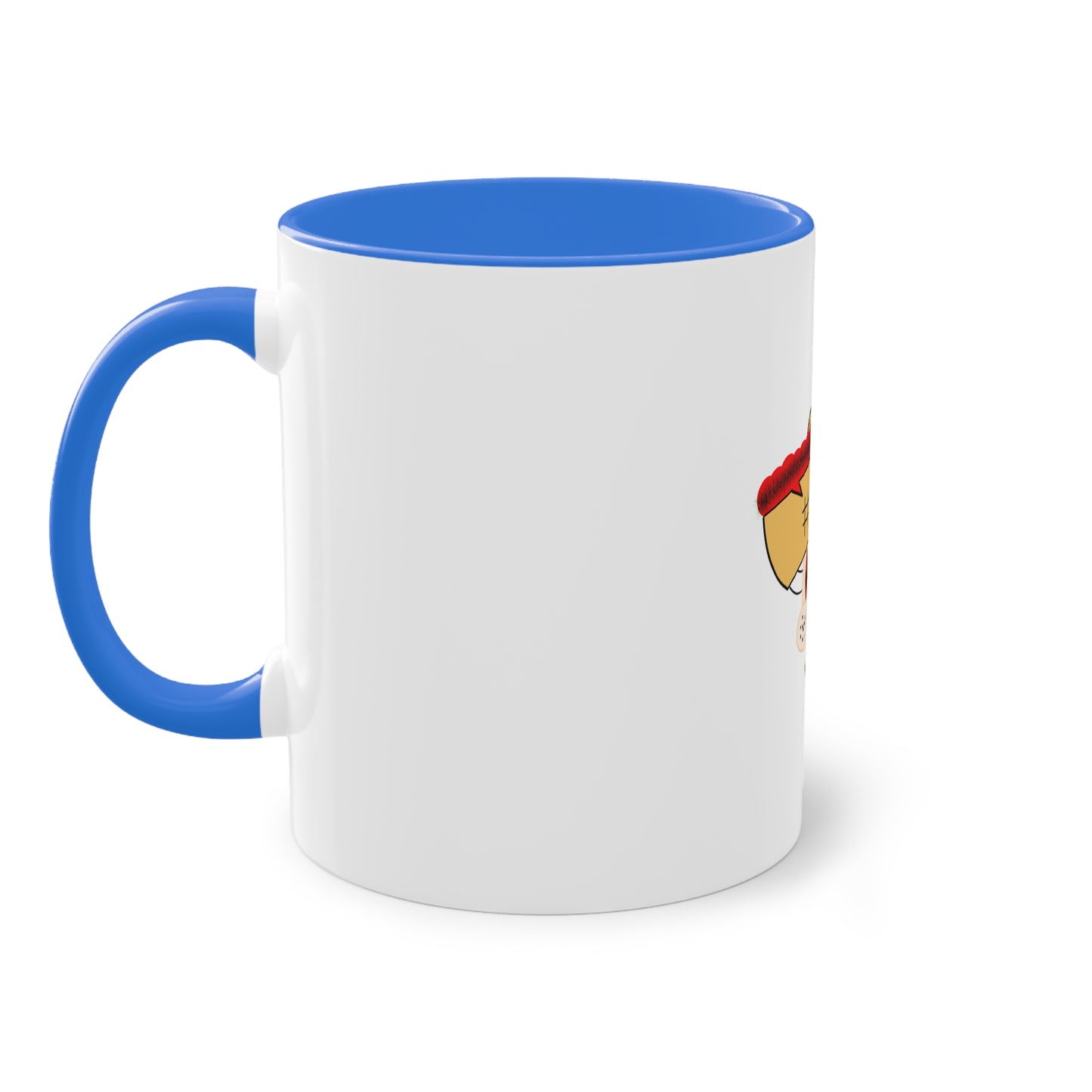 Caneca de Café Bicolor - Ref: 06 - Design Original Funun