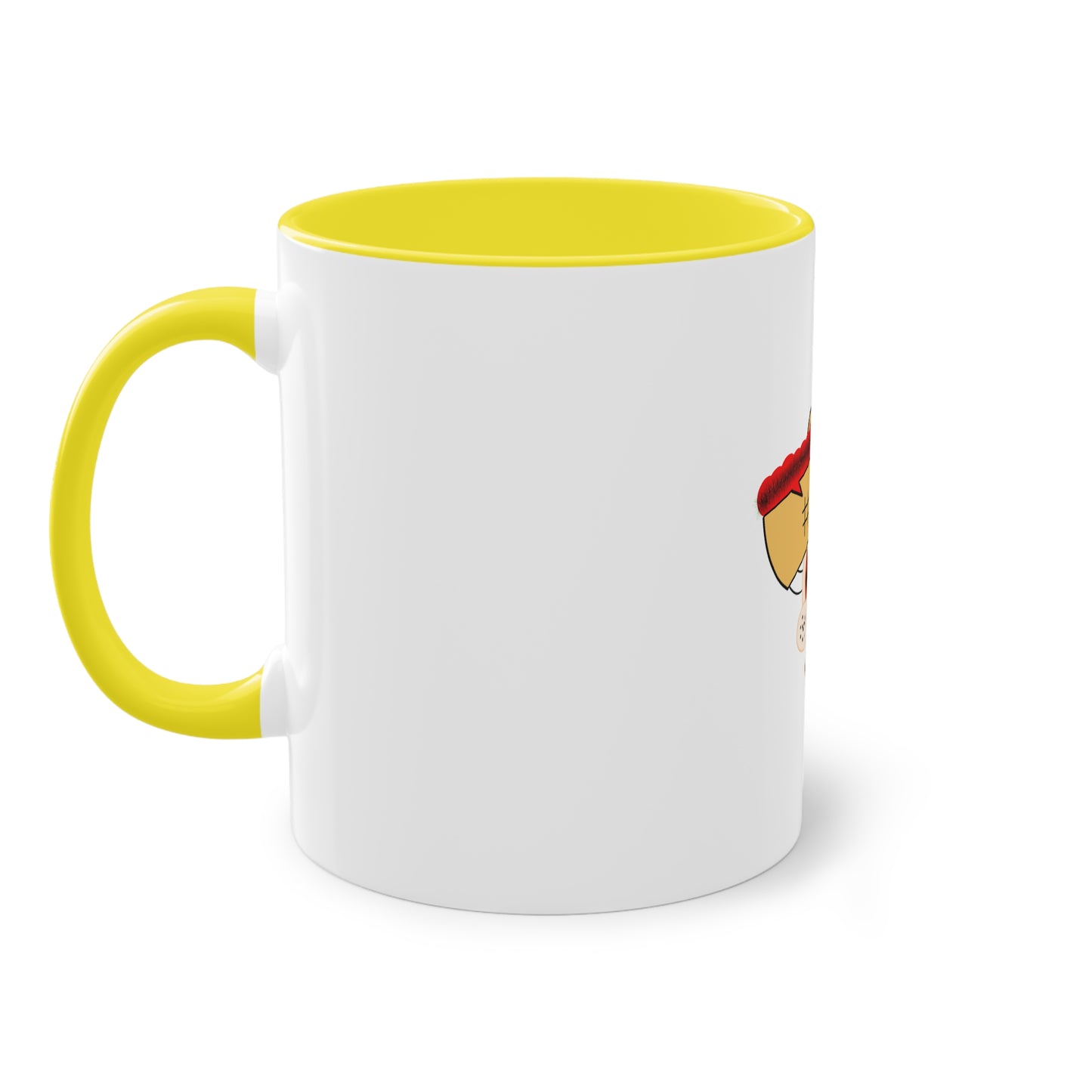 Caneca de Café Bicolor - Ref: 06 - Design Original Funun