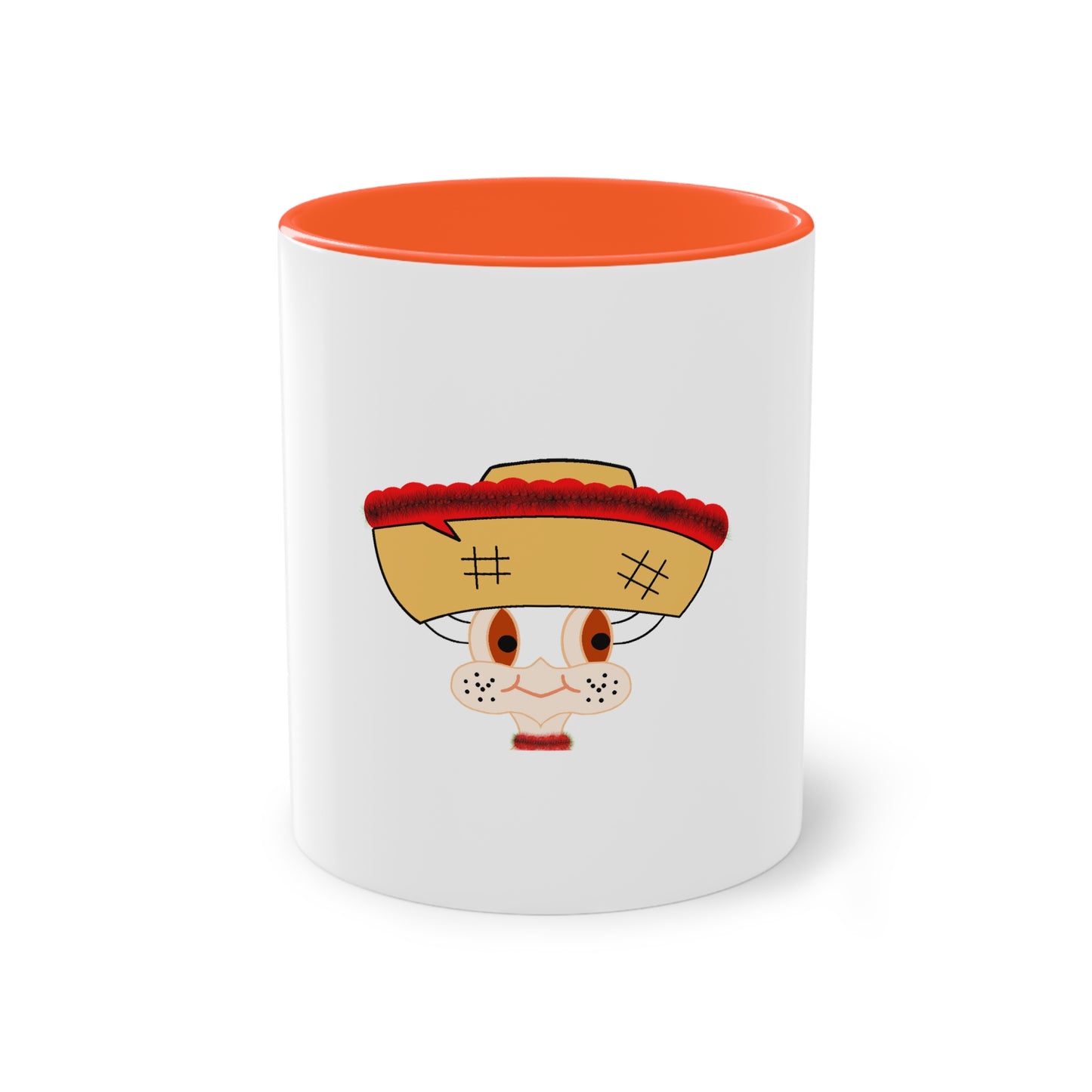 Caneca de Café Bicolor - Ref: 06 - Design Original Funun