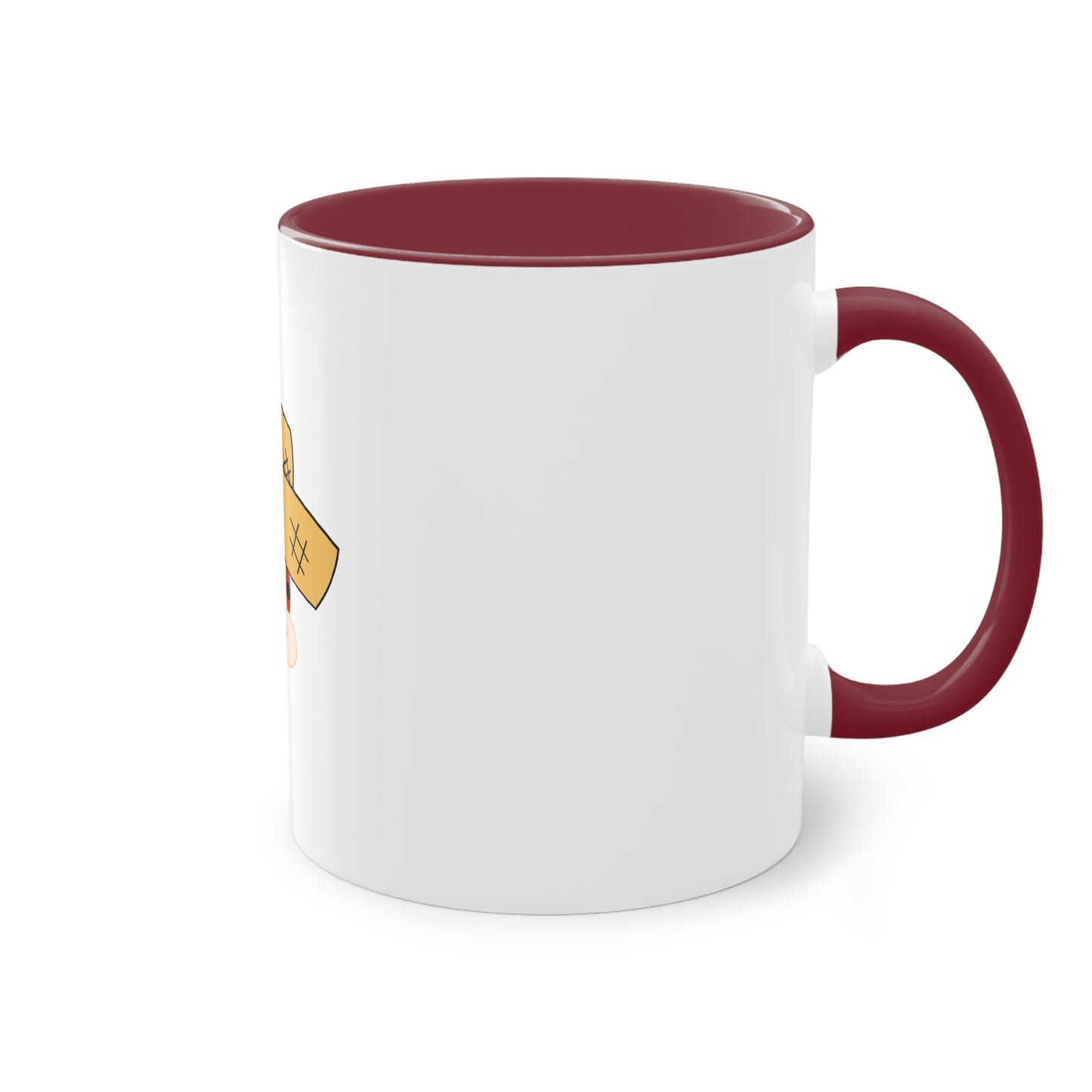 Caneca de Café Bicolor - Ref: 05 - Design Original Funun