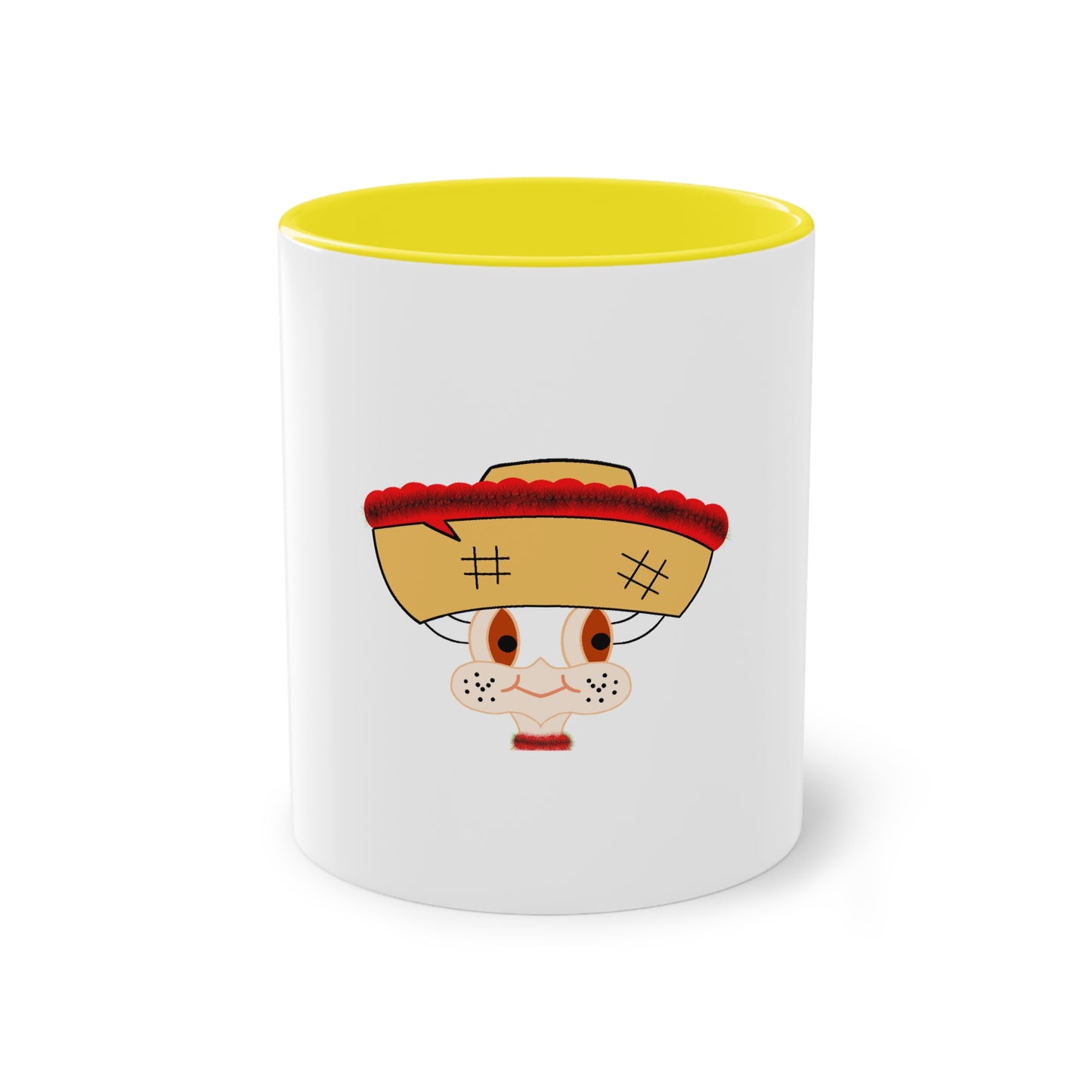 Caneca de Café Bicolor - Ref: 06 - Design Original Funun